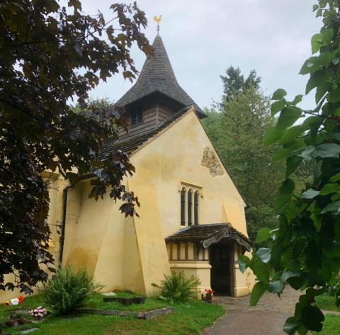 restored west entrance